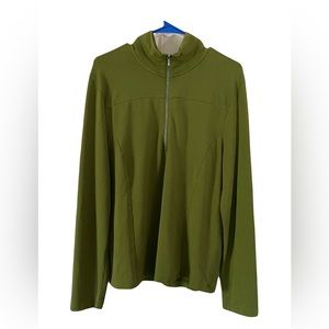 Talbots Green Top, Size Large